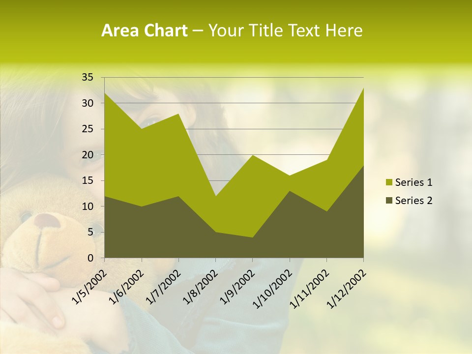 Happiness Summer Doll PowerPoint Template