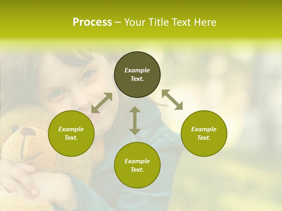 Happiness Summer Doll PowerPoint Template