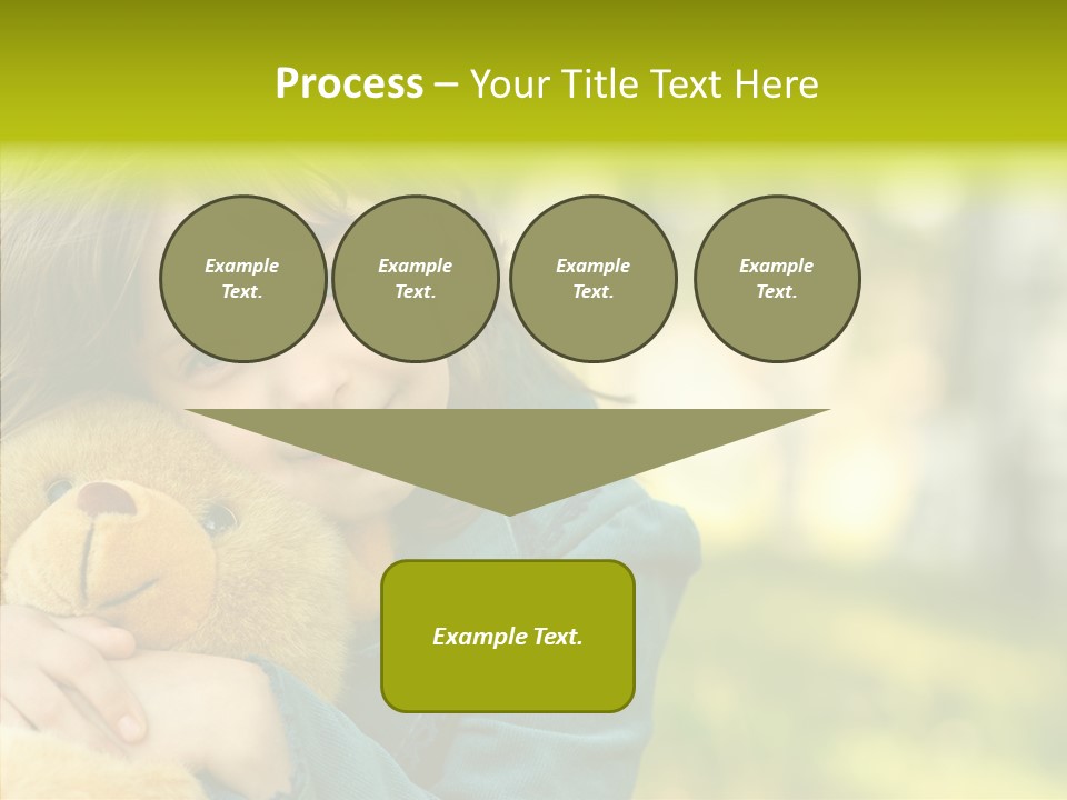 Happiness Summer Doll PowerPoint Template