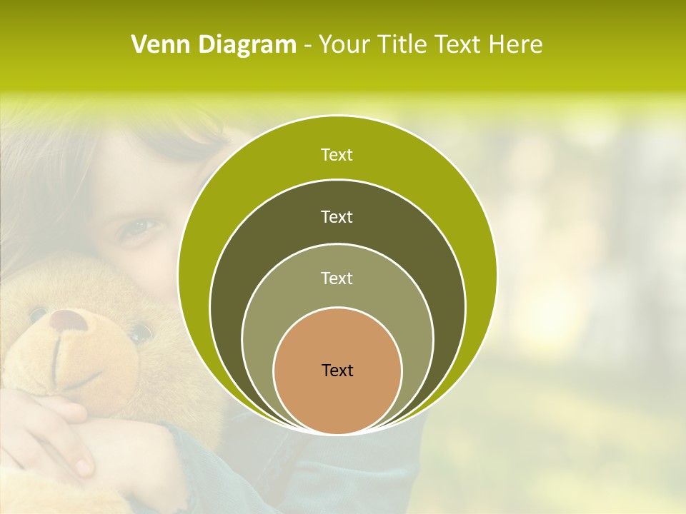 Happiness Summer Doll PowerPoint Template