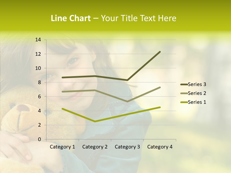 Happiness Summer Doll PowerPoint Template