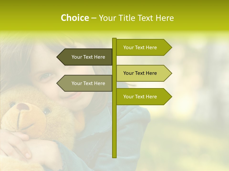 Happiness Summer Doll PowerPoint Template