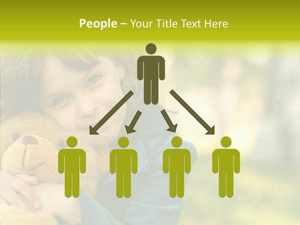 Happiness Summer Doll PowerPoint Template