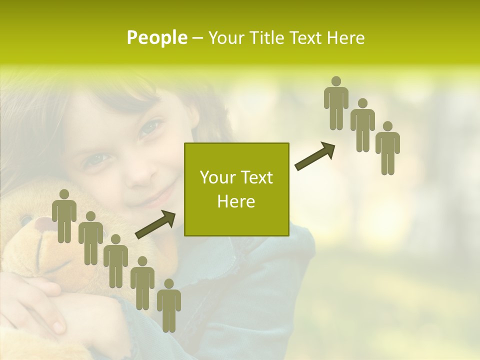 Happiness Summer Doll PowerPoint Template