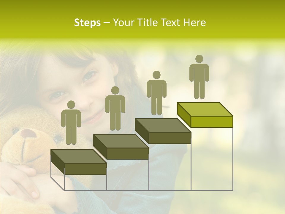 Happiness Summer Doll PowerPoint Template