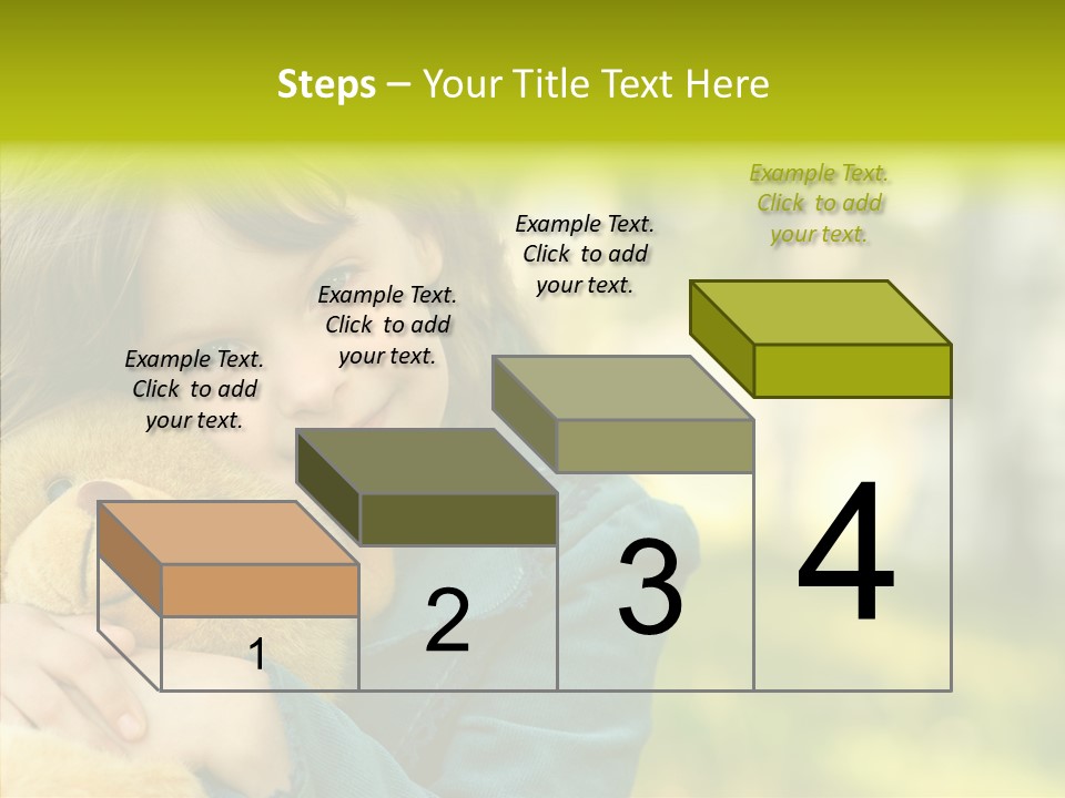 Happiness Summer Doll PowerPoint Template