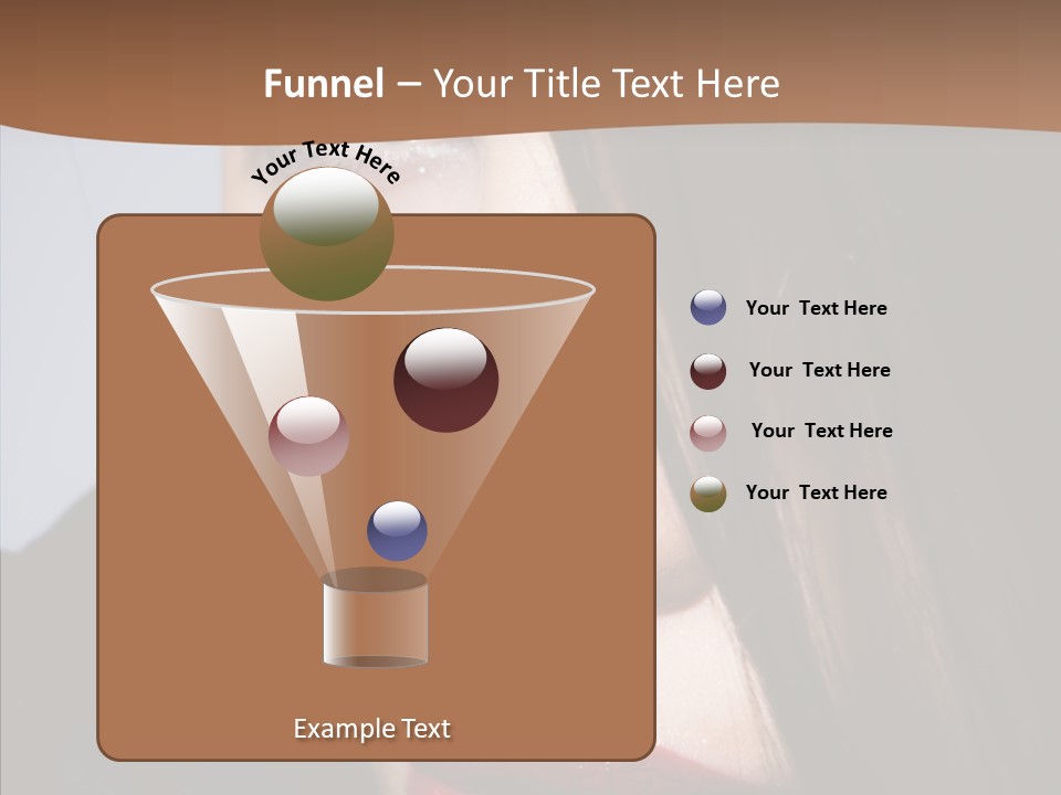 Red Hair Hispanic PowerPoint Template