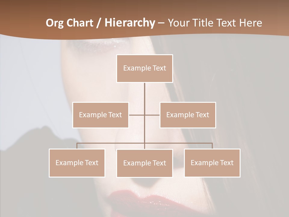 Red Hair Hispanic PowerPoint Template