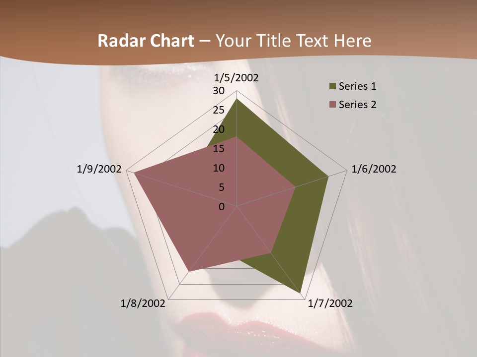 Red Hair Hispanic PowerPoint Template