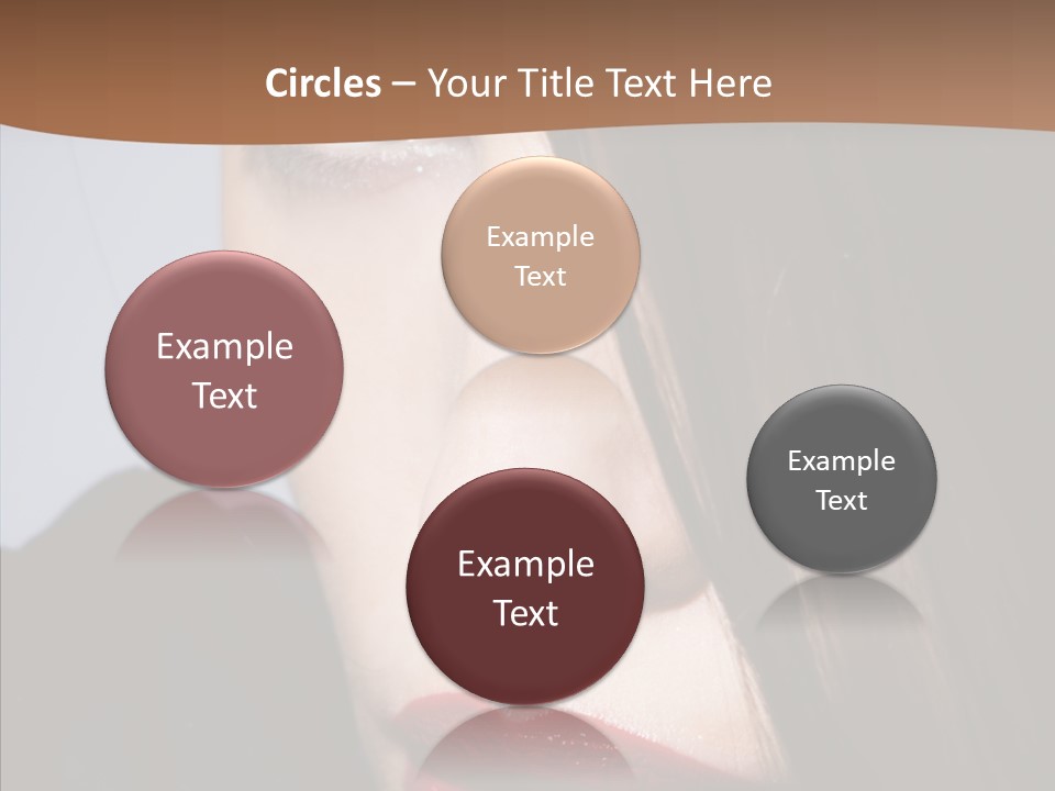 Red Hair Hispanic PowerPoint Template