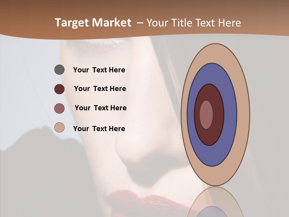 Red Hair Hispanic PowerPoint Template