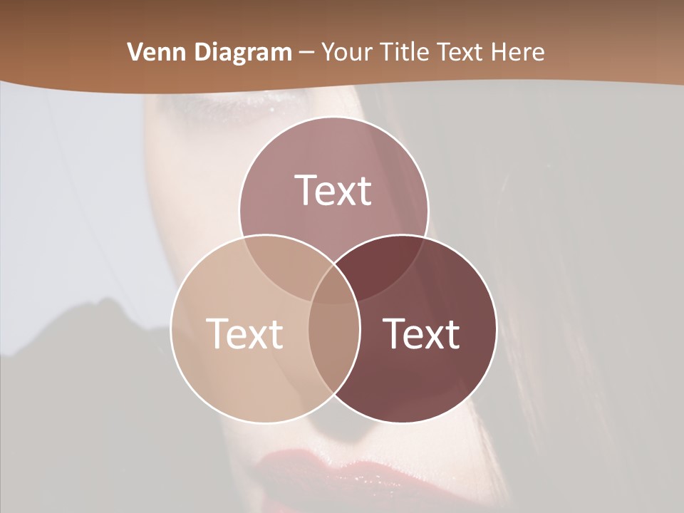 Red Hair Hispanic PowerPoint Template