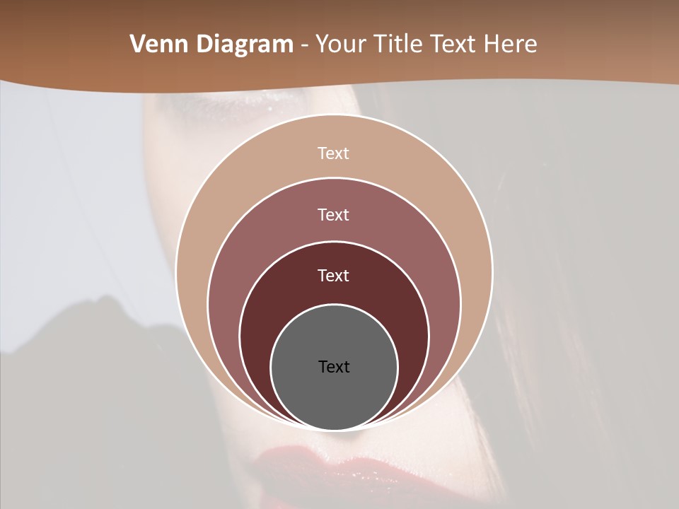 Red Hair Hispanic PowerPoint Template