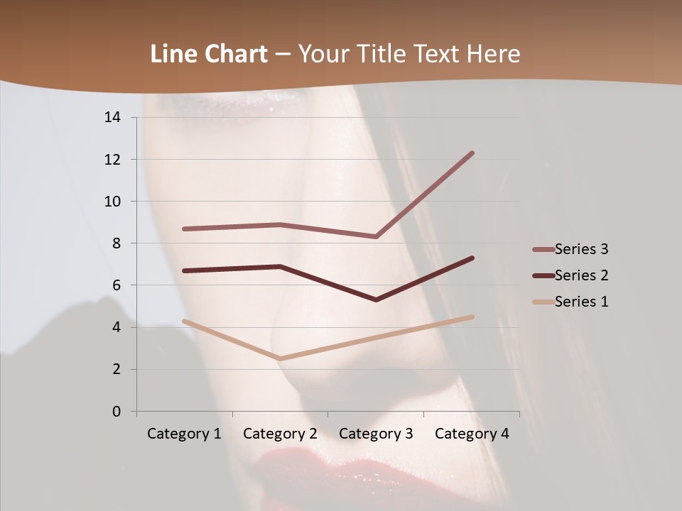 Red Hair Hispanic PowerPoint Template