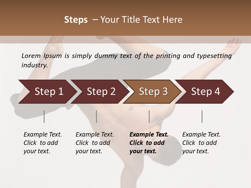 Aerobics Fitness Fashion PowerPoint Template