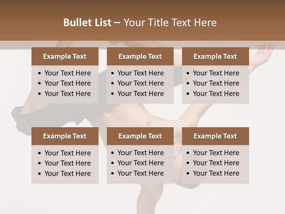 Aerobics Fitness Fashion PowerPoint Template