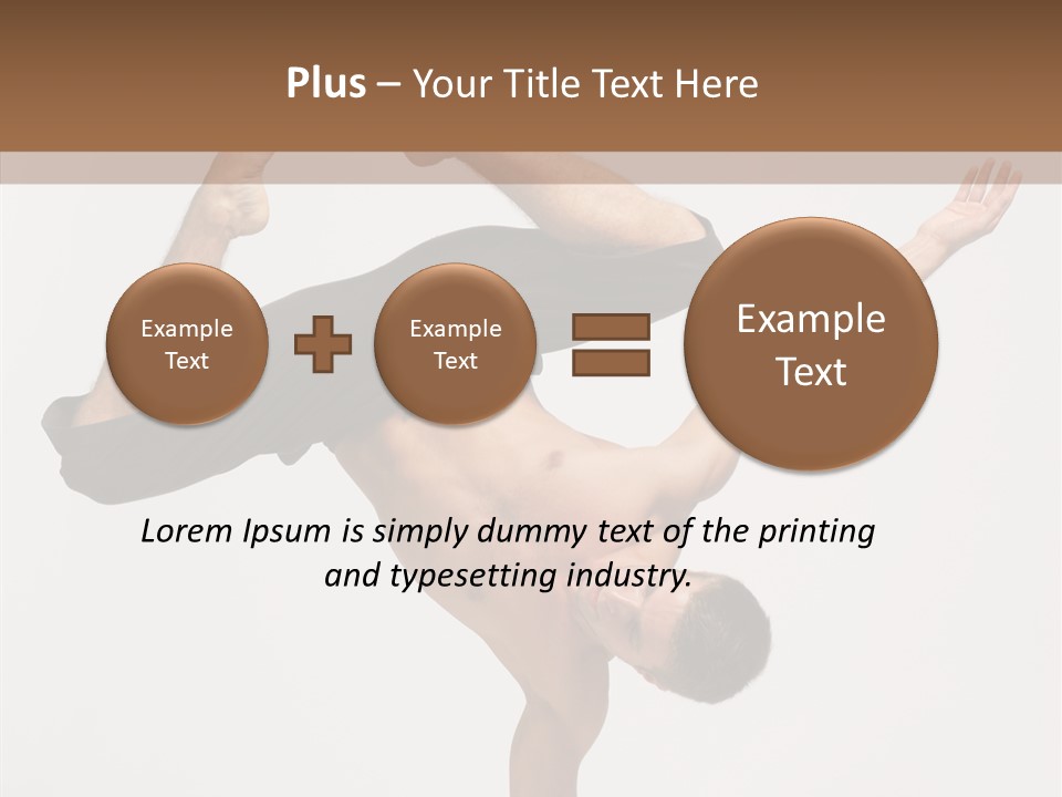 Aerobics Fitness Fashion PowerPoint Template