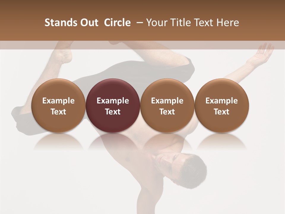 Aerobics Fitness Fashion PowerPoint Template