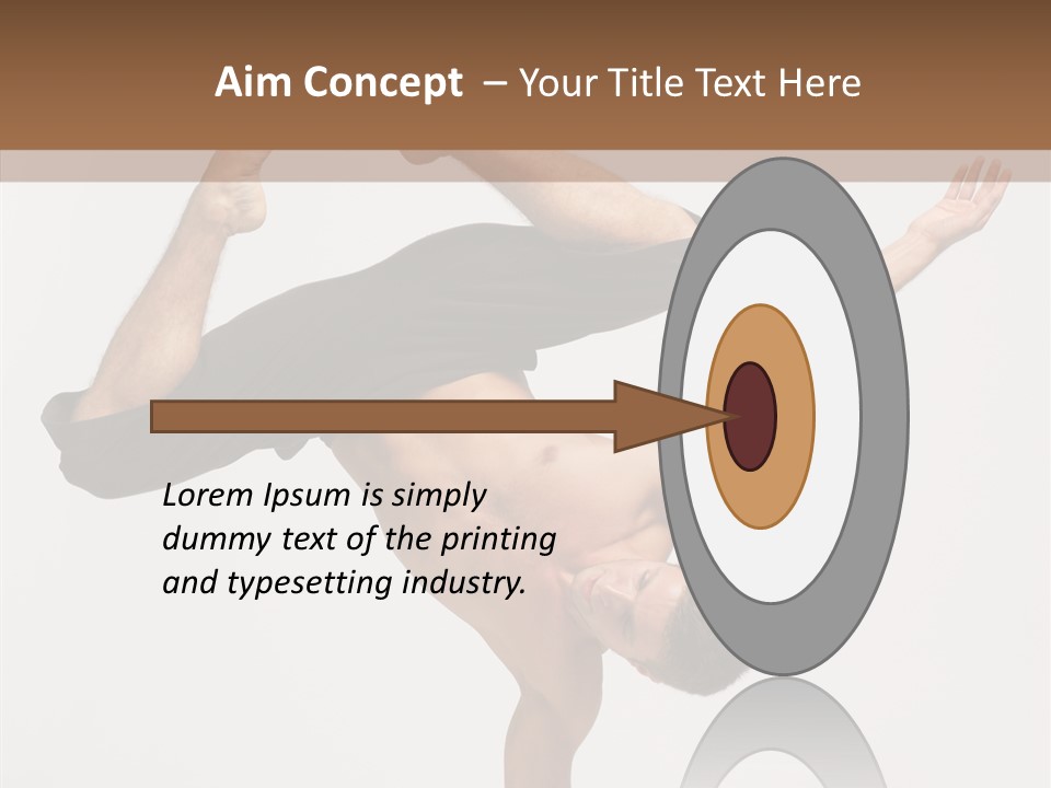 Aerobics Fitness Fashion PowerPoint Template