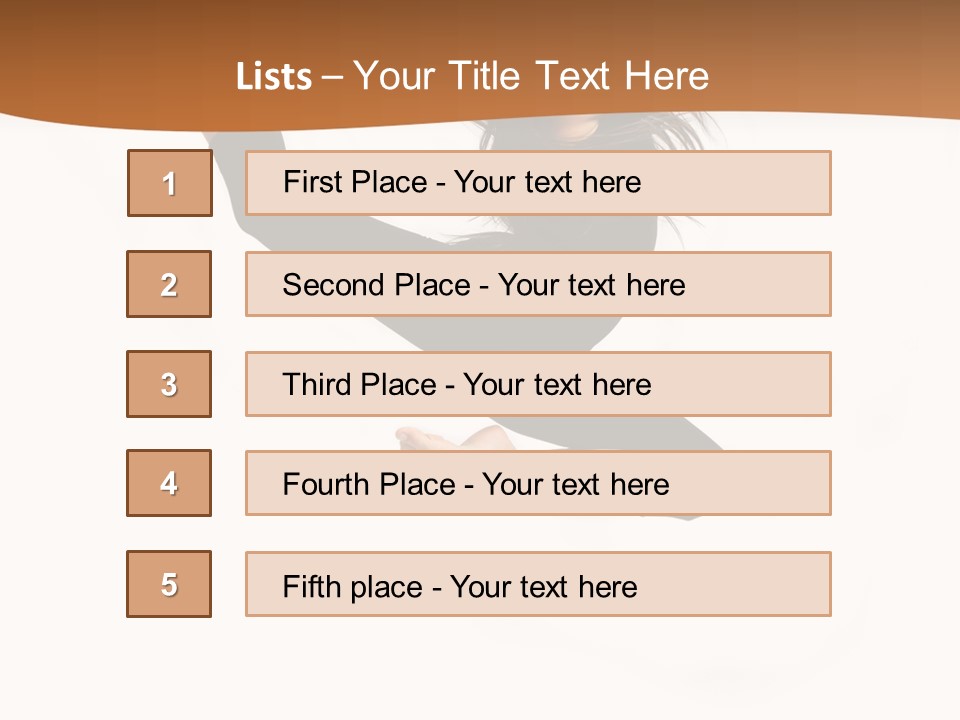 Ballerina Girl Skill PowerPoint Template