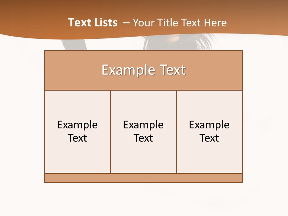 Ballerina Girl Skill PowerPoint Template