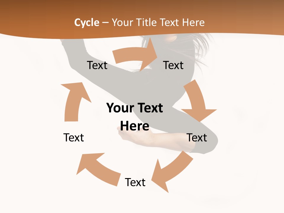 Ballerina Girl Skill PowerPoint Template