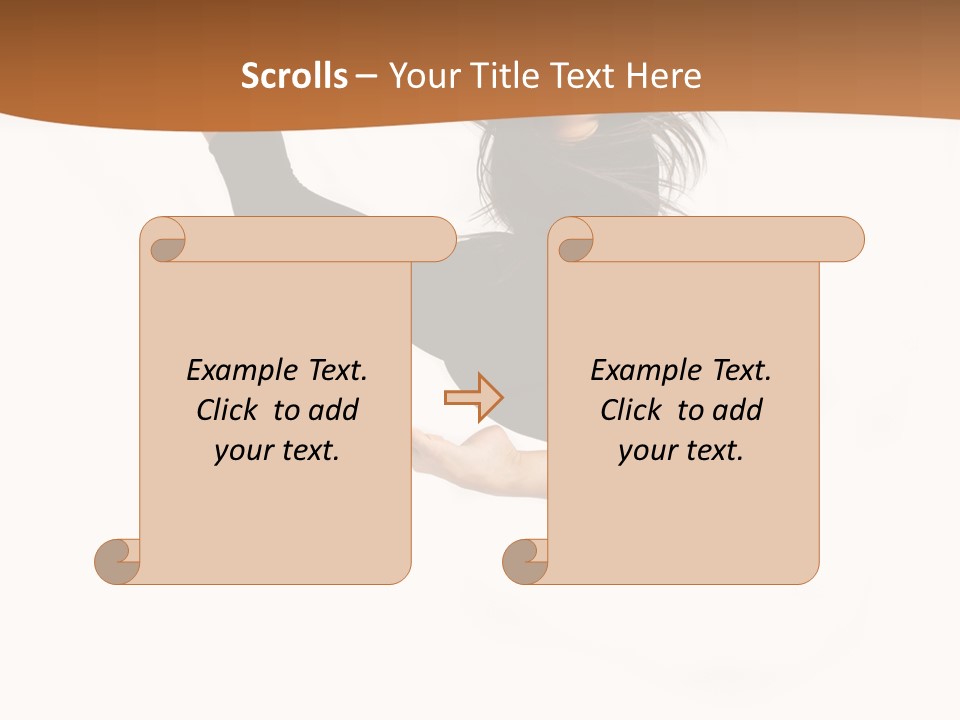 Ballerina Girl Skill PowerPoint Template