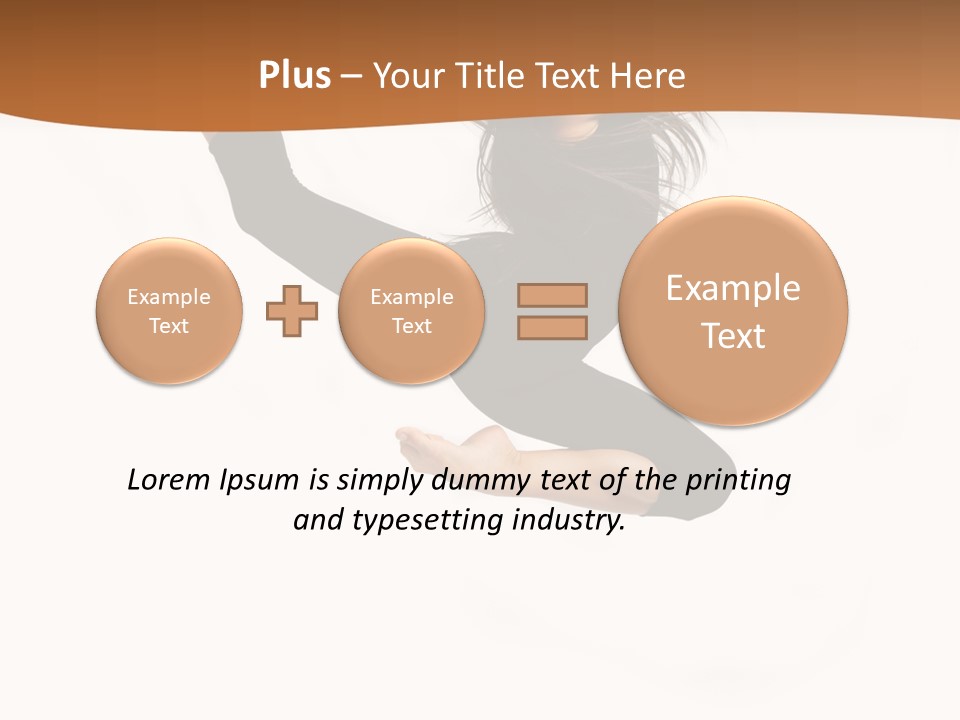 Ballerina Girl Skill PowerPoint Template