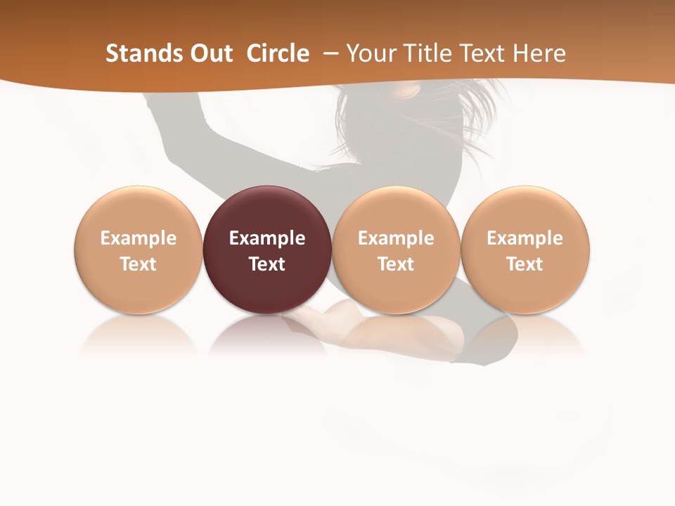 Ballerina Girl Skill PowerPoint Template