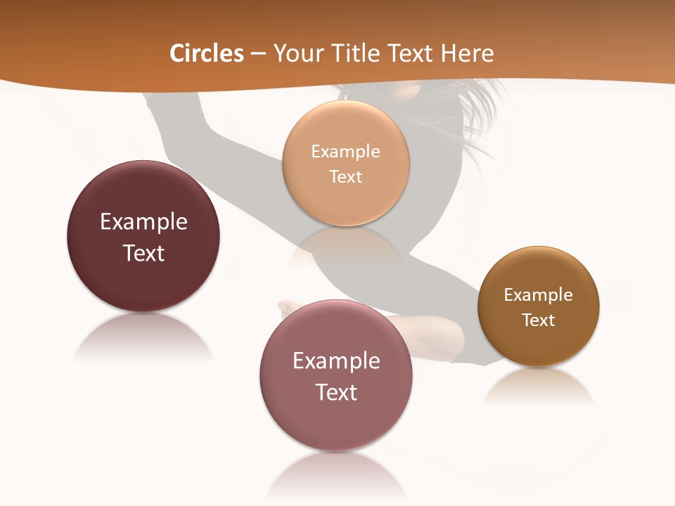 Ballerina Girl Skill PowerPoint Template