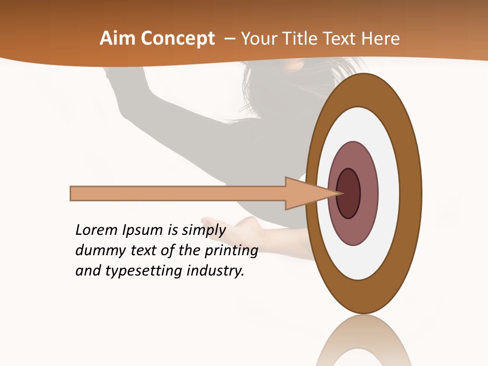 Ballerina Girl Skill PowerPoint Template