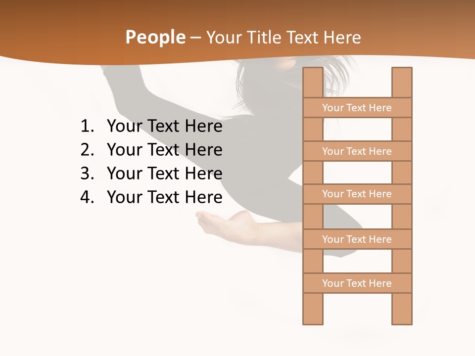 Ballerina Girl Skill PowerPoint Template