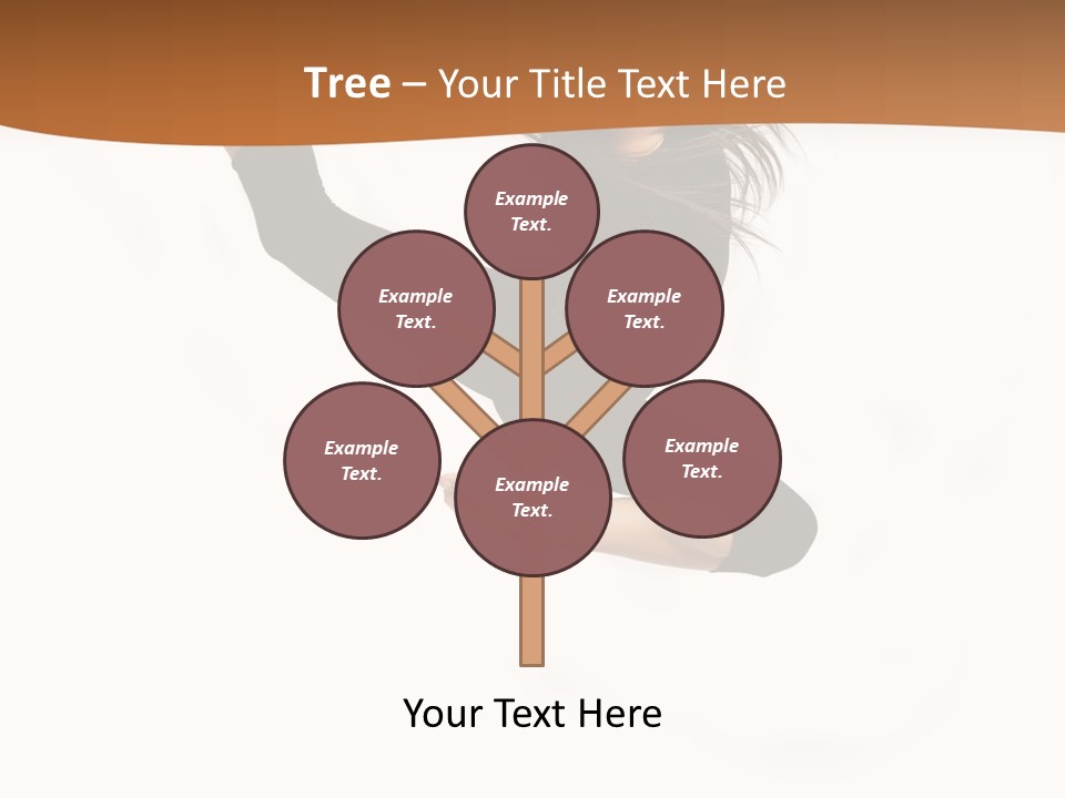 Ballerina Girl Skill PowerPoint Template