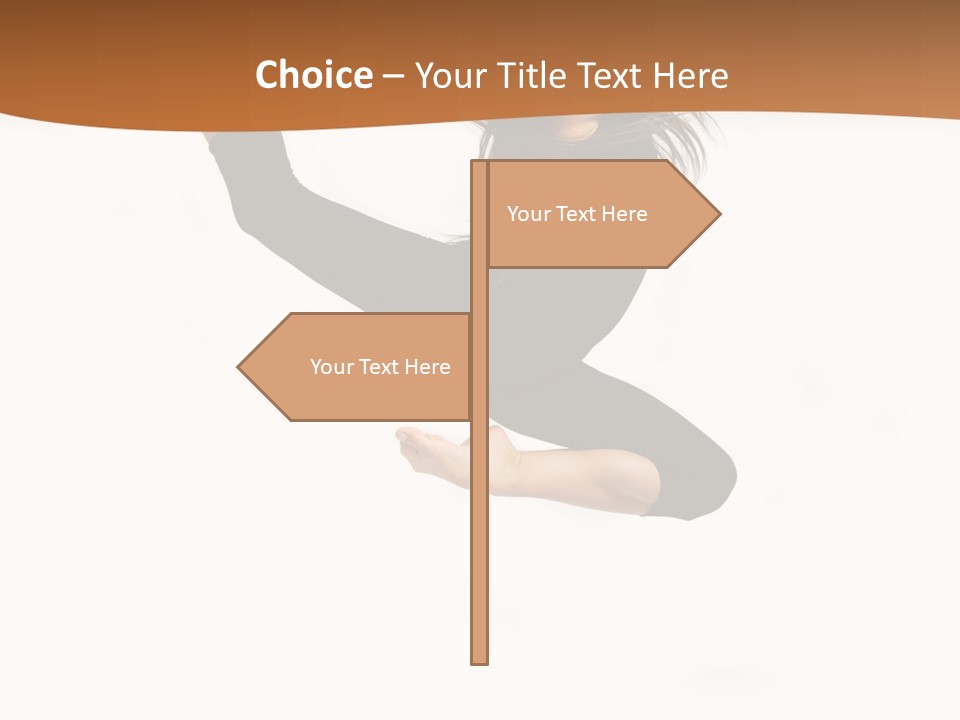 Ballerina Girl Skill PowerPoint Template