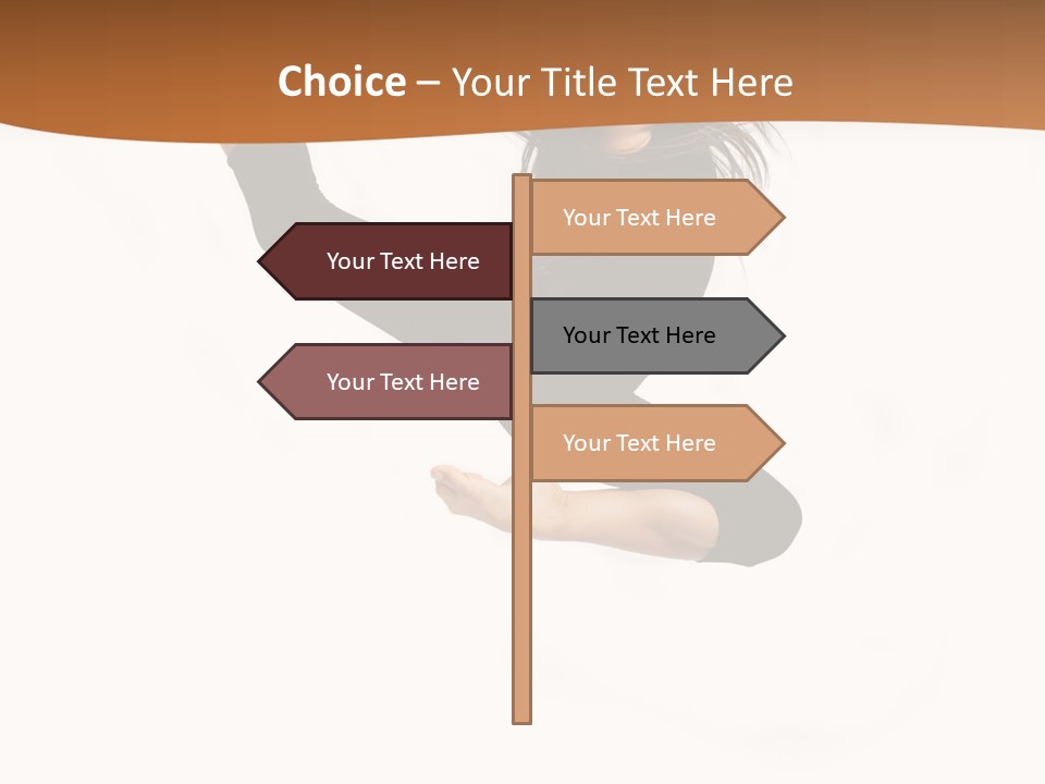 Ballerina Girl Skill PowerPoint Template