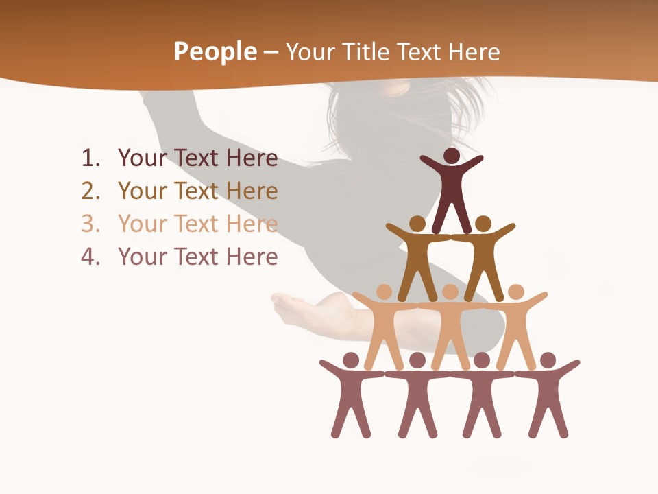 Ballerina Girl Skill PowerPoint Template