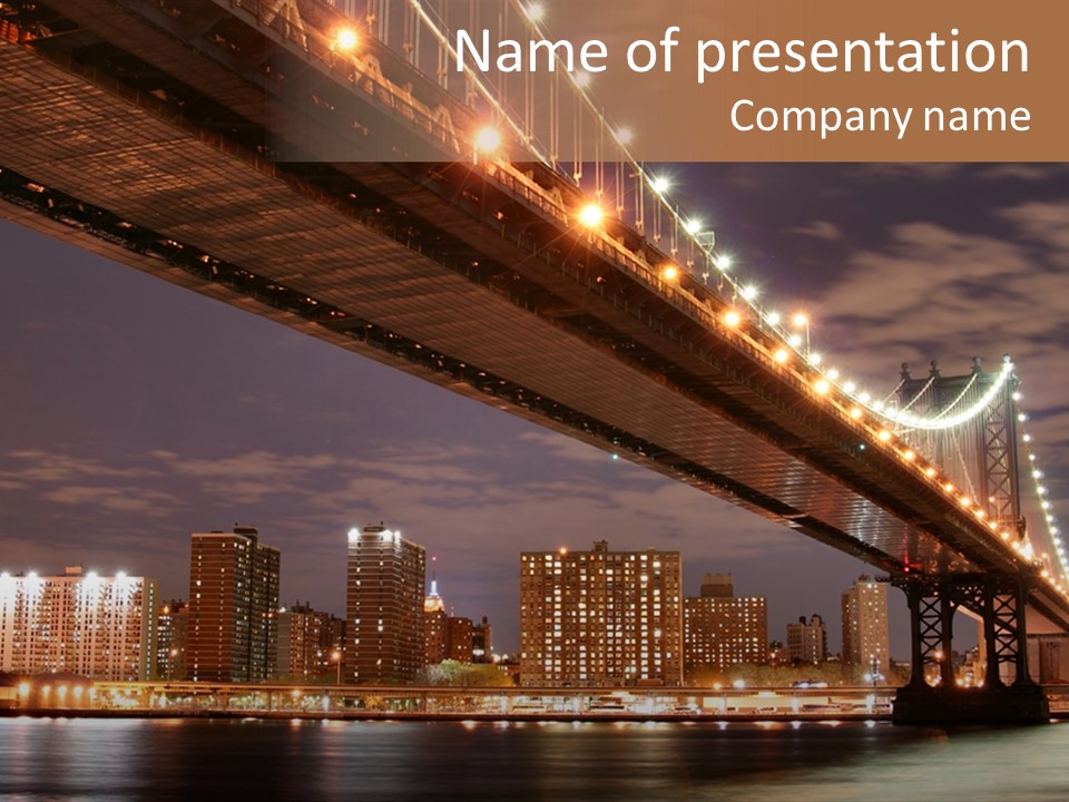 River Eve Elements PowerPoint Template