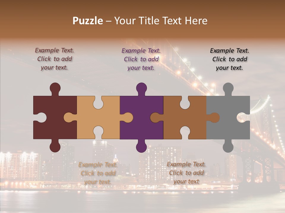 River Eve Elements PowerPoint Template