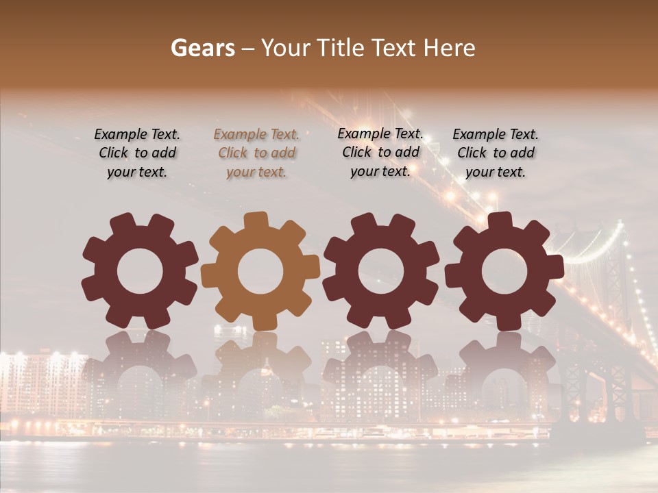 River Eve Elements PowerPoint Template