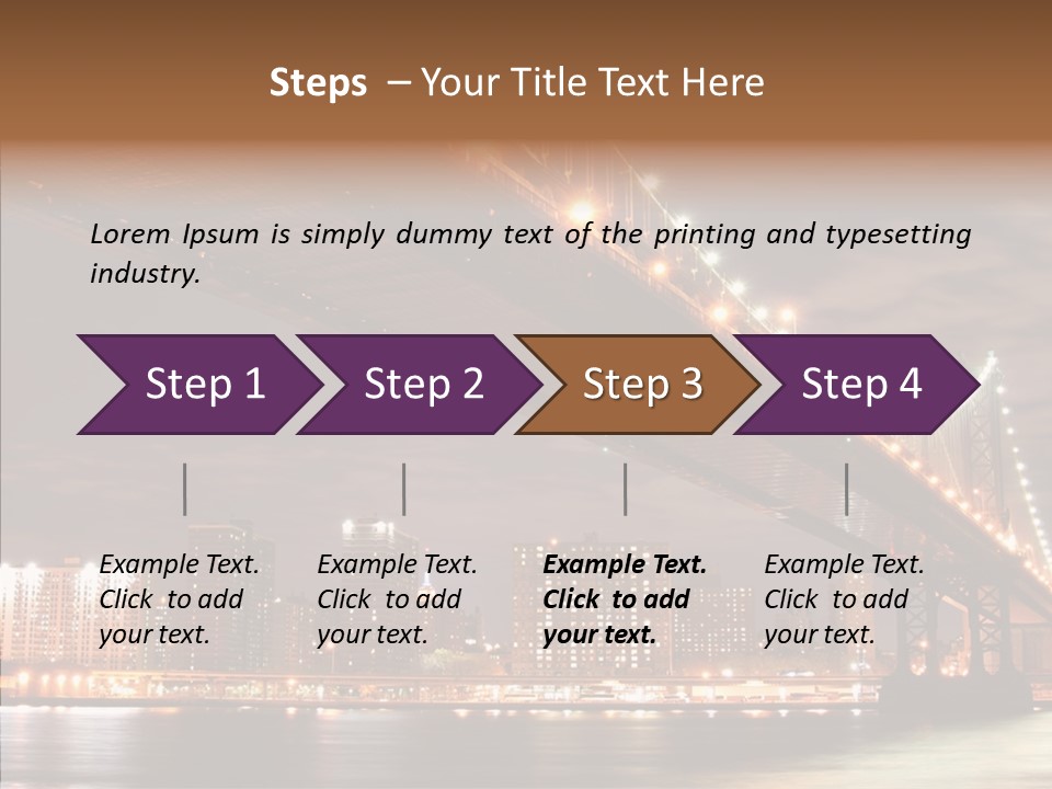River Eve Elements PowerPoint Template