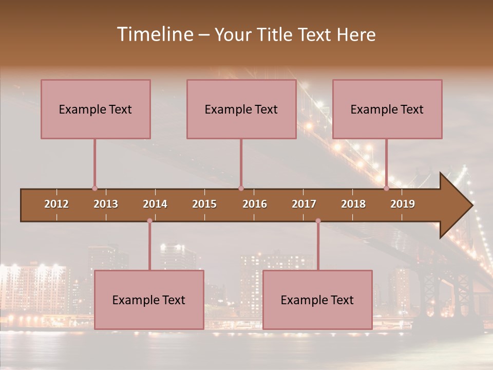 River Eve Elements PowerPoint Template