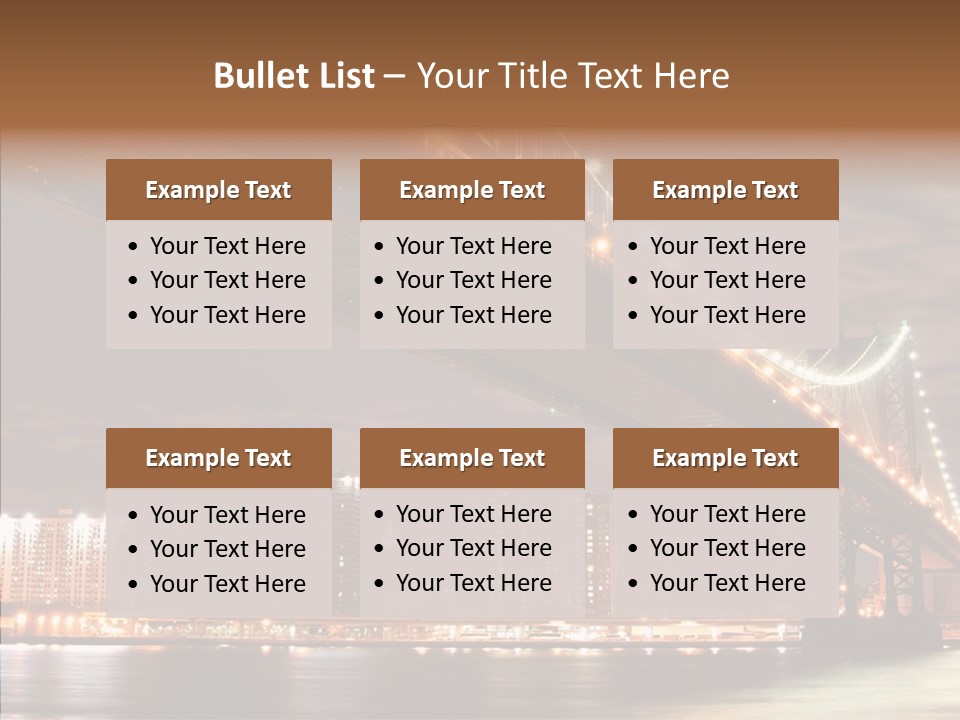 River Eve Elements PowerPoint Template