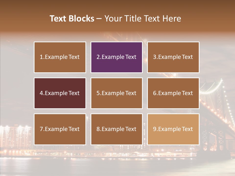 River Eve Elements PowerPoint Template