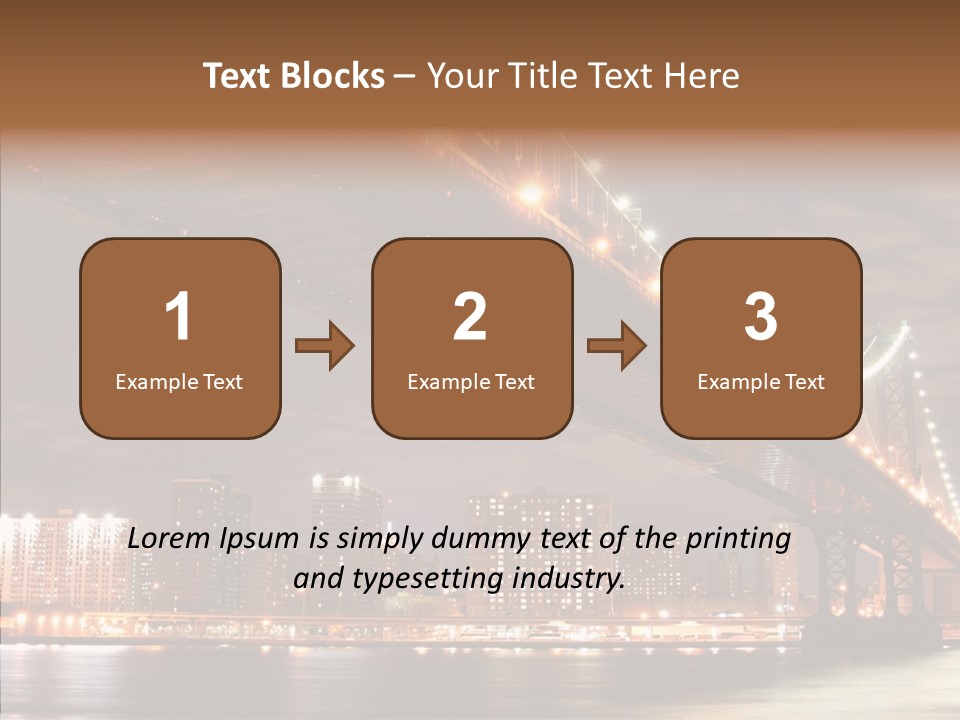 River Eve Elements PowerPoint Template