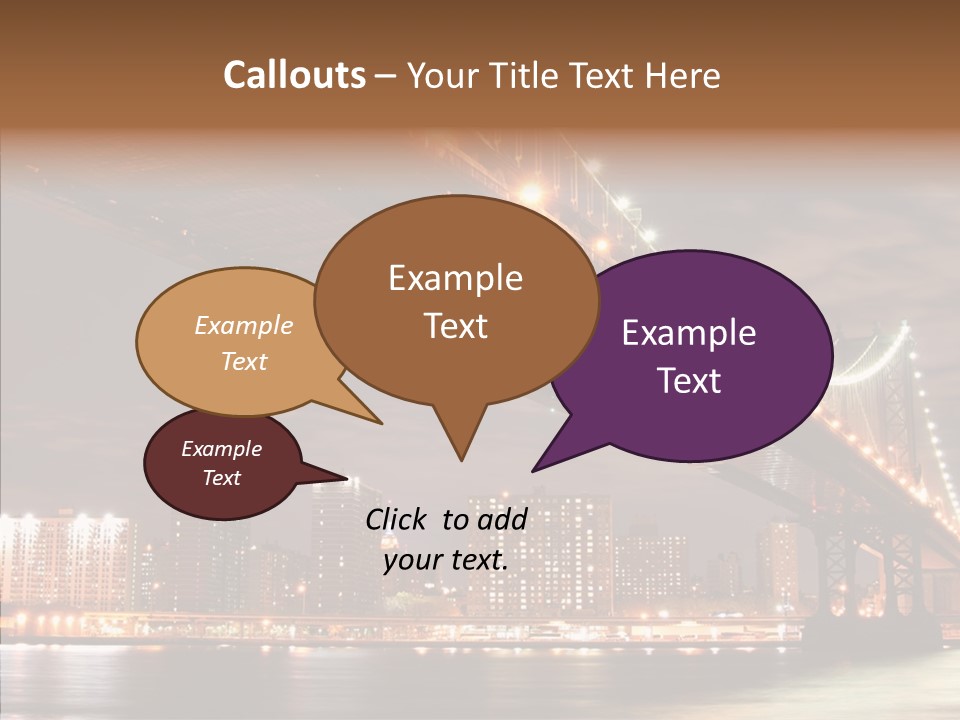 River Eve Elements PowerPoint Template