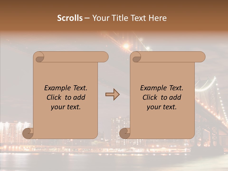 River Eve Elements PowerPoint Template