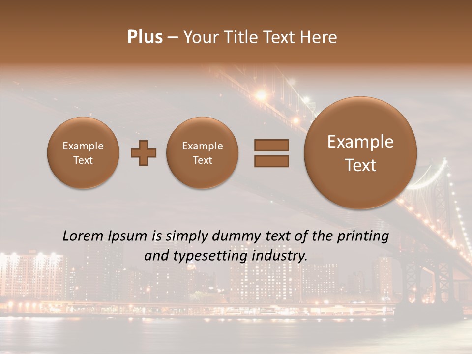 River Eve Elements PowerPoint Template