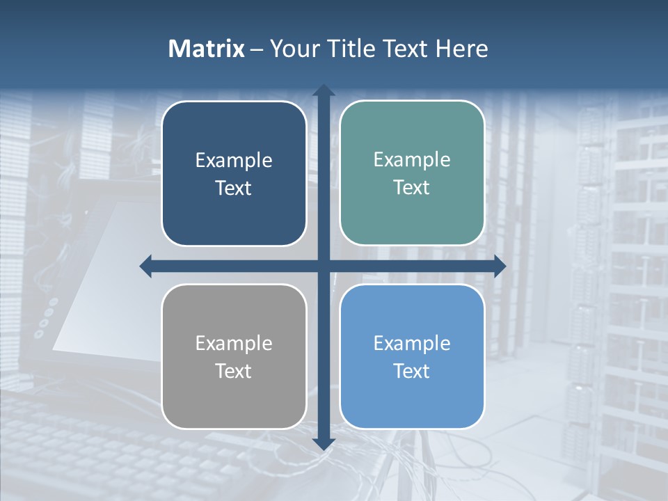 Indoors Center Intel PowerPoint Template