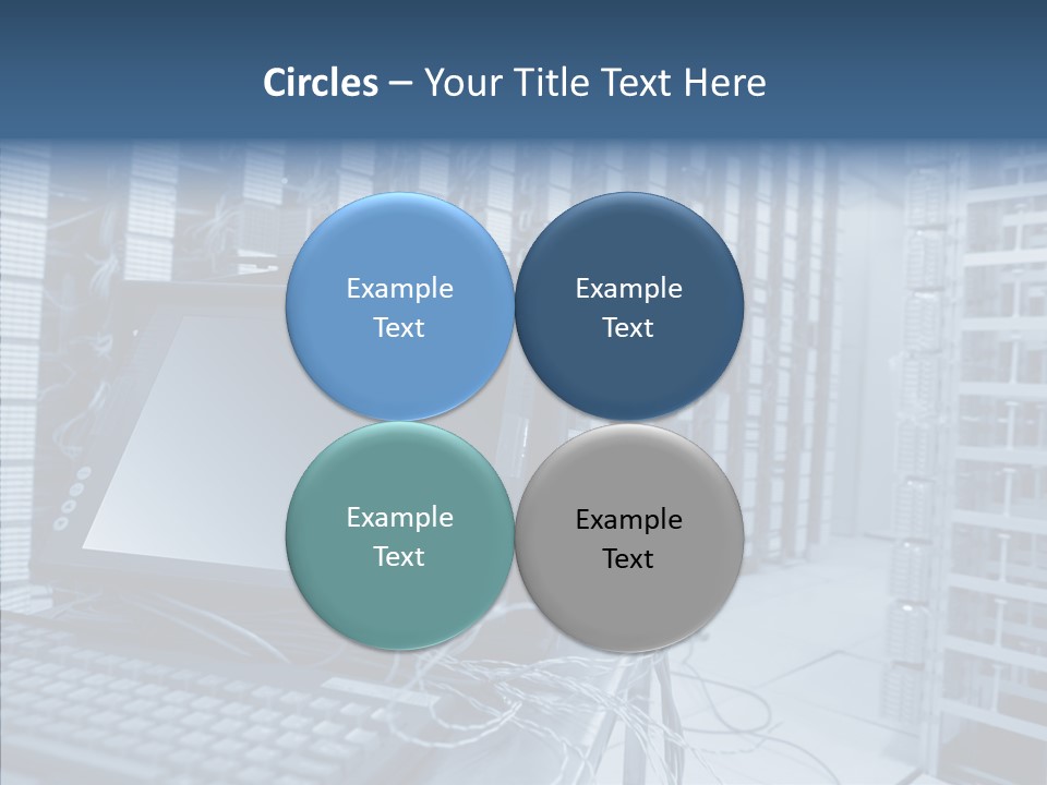 Indoors Center Intel PowerPoint Template