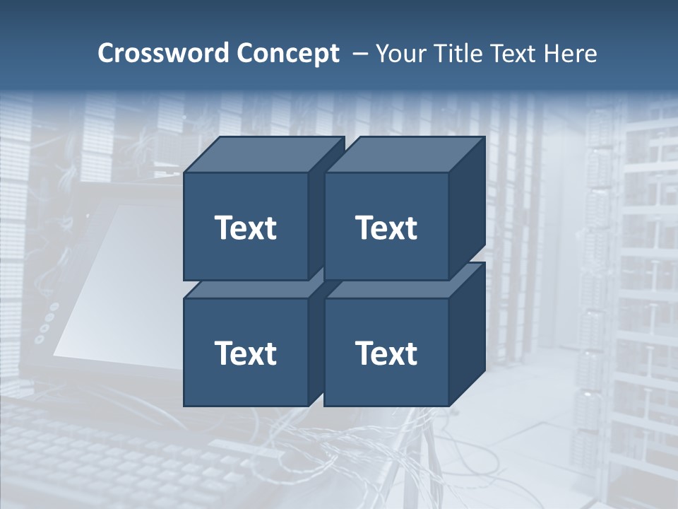 Indoors Center Intel PowerPoint Template